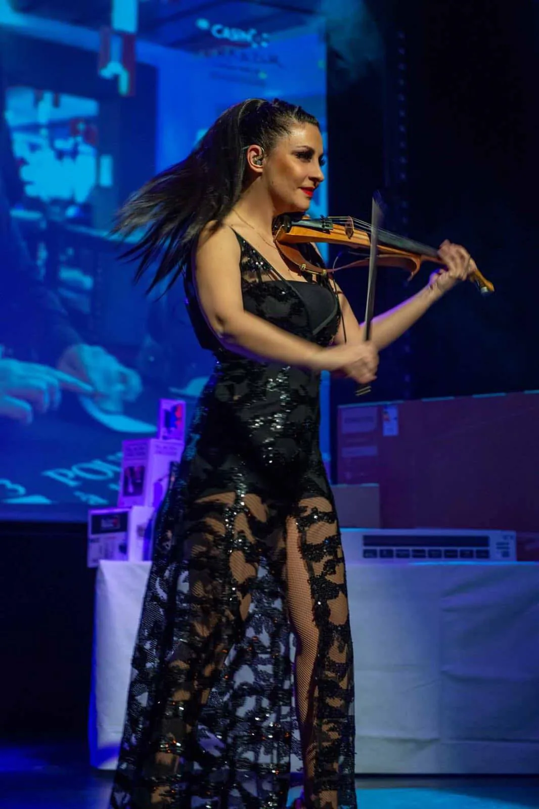 Amandine Anelli au violon